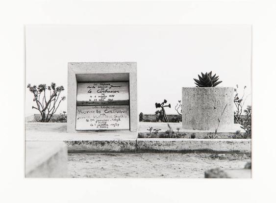 [Grab von Le Corbusier und seiner Frau Yvonne auf dem Friedhof von Roquebrune]