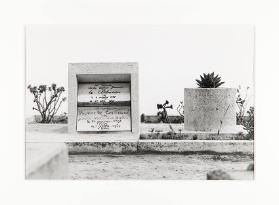 [Grab von Le Corbusier und seiner Frau Yvonne auf dem Friedhof von Roquebrune]