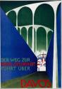 07 Otto Morach, Der Weg zur Kraft und Gesundheit führt über Davos, Plakat, 1926, Museum für Ges…