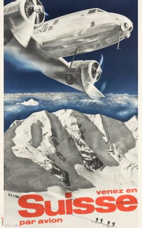 Venez en Suisse par avion - Swissair 1931 1981