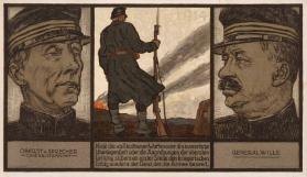 Oberst v.Sprecher - Generalstabschef - General Wille - "Nicht die vollkommenen Waffen oder die numerische Überlegenheit oder die Anordnungen der obersten Leitung sichern an erster Stelle den kriegerischen Erfolg, sondern der Geist, der die Armee beseelt."