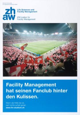 Facility Management hat seinen Fanclub hinter den Kulissen. Wenn die Hölle los ist, darf nichts schief gehen. - ZHaW Life Sciences und Facility Management