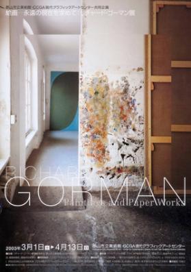Richard Gorman - Paintings and paper works - CCGA - Center for Contemporary Graphic Art and Tyler Graphics Archive Collection