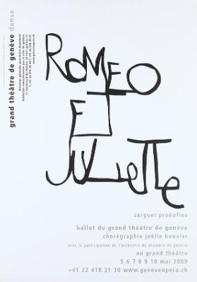 Romeo et Juliette - Ballet du Grand Théâtre de Genève - au Grand Théâtre Mai 2009
