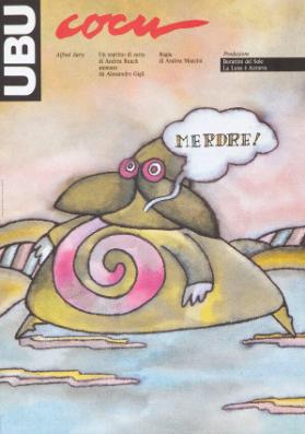 Ubu Cocu - Alfred Jarry - Un teatrino di carta di Andrea Rauch animato da Alessandro Gigli - Regia di Andrea Mancini - Burattini del Sole - La Luna è azzura - Merdre!