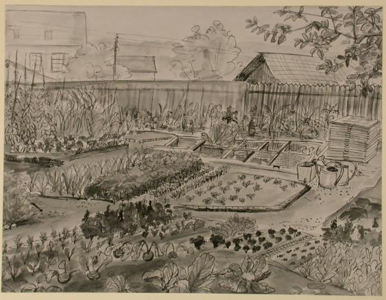 Bildbericht über eine Mitschülerin aus der Klasse für Innenausbau