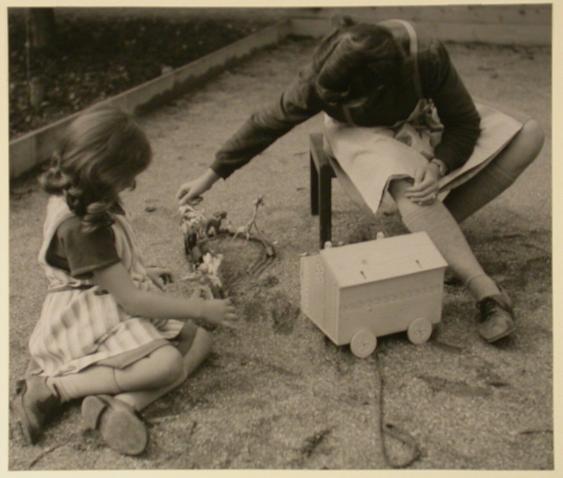 Bildbericht über eine Mitschülerin aus der Klasse für Innenausbau