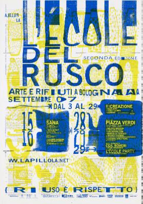 L'école del Rusco - Seconda Edizione - Arte e rifiuti a Bologna - La Pillola