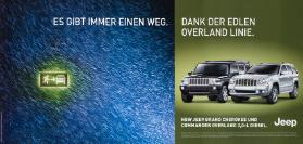 Es gibt immer einen Weg. Dank der edlen Overland Linie. Jeep Grand Cherokee und Commander Overland 3,0-L Diesel. Jeep