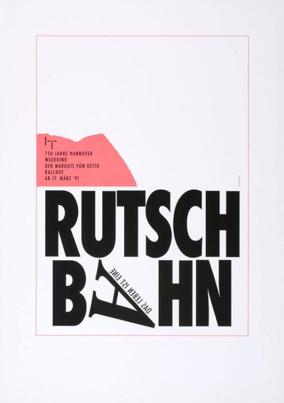 Das Leben ist eine Rutschbahn - 750 Jahre Hannover - Wedekind - Der Marquis von Keith - Ballhof