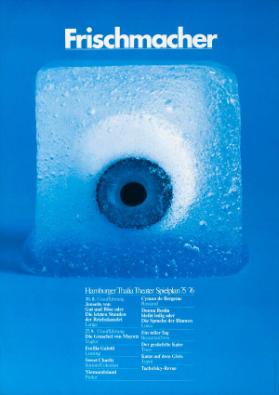 Frischmacher - Hamburger Thalia Theater Spielplan 75/76