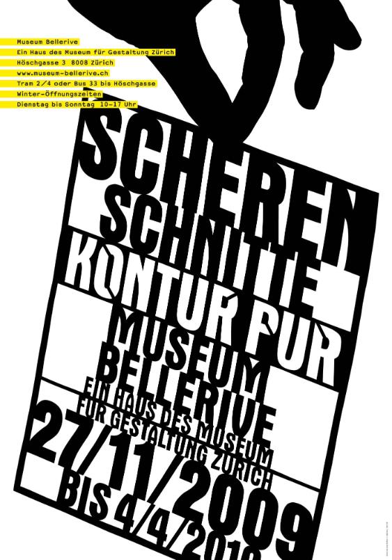 Scherenschnitte ; Plakat