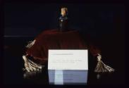 Der Steckbrief in der Vitrine: unsere Mode-Koryphäen. Bild 3, Ausstellungsgestaltung: medizin. …