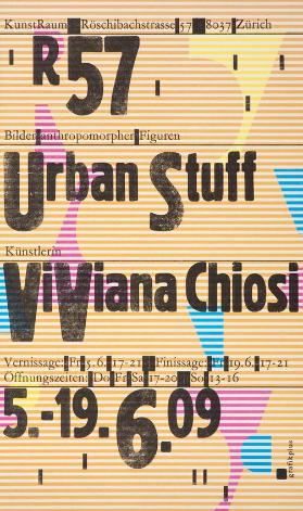 R57 - Bilder anthropomorpher Figuren - Urban Stuff - Künstlerin - Viviana Chiosi