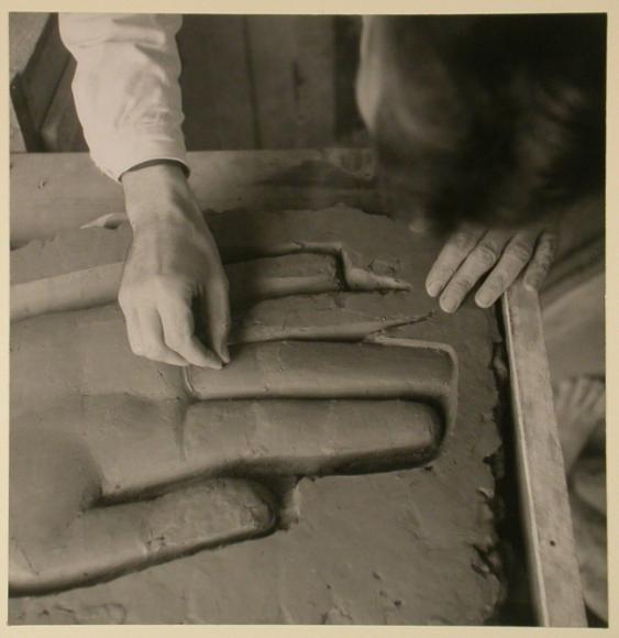 Bildbericht über einen Bildhauer (Franz Fischer)