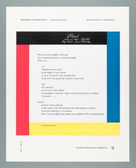 GREAT IDEAS OF WESTERN MAN...ONE OF A SERIES