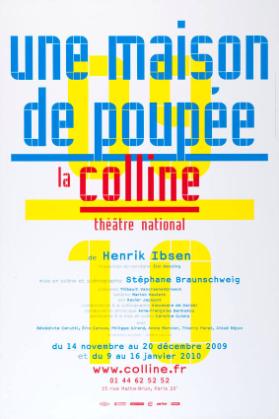 Une maison de poupée - La Colline - Théâtre National - de Henrik Ibsen - mise en scène et scénographie - Stéphane Braunschweig