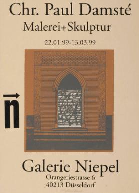 Chr. Paul Damsté - Malerei + Skulptur - Galerie Niepel Düsseldorf