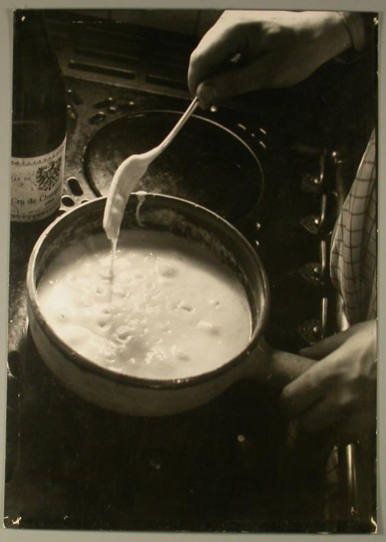 Aufnahmen für Küchenseiten einer Zeitschrift : Fondue