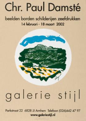 Chr. Paul Damsté - beelden - borden - schilderijen - zeefdrukken - Galerie Stijl - Arnhem