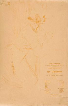 La Lépreuse - Tragédie légendaire en 3 acts de M. Henry Bataille