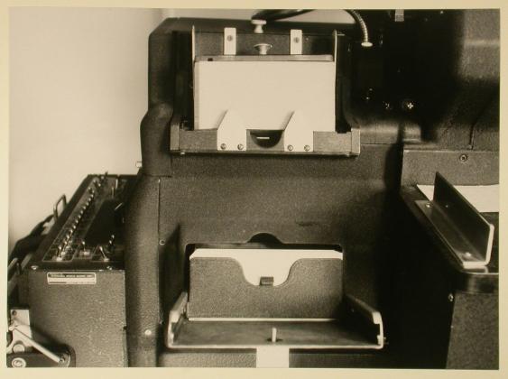 Die Buchführung der Vita Lebensversicherung ; Detail Buchhaltungsmaschine Hollorith