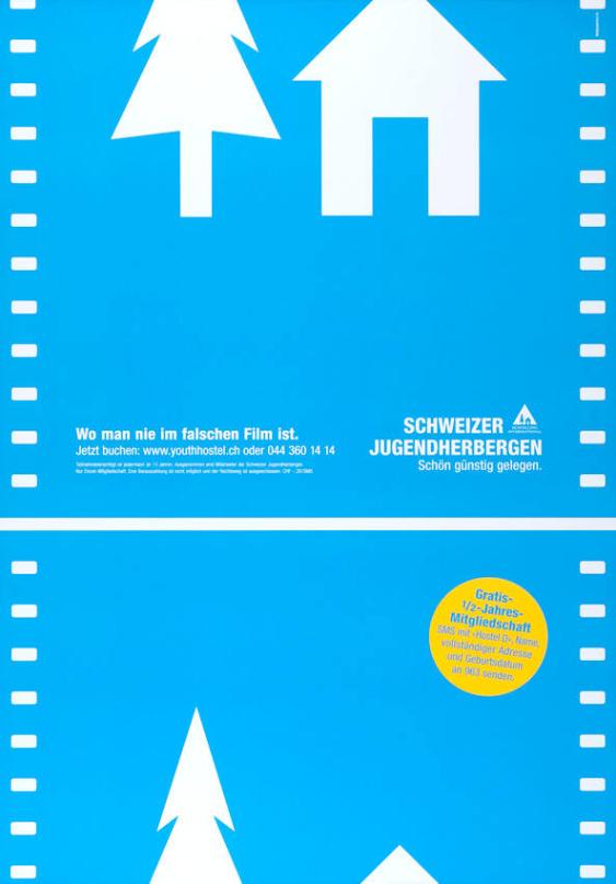Wo man nie im falschen Film ist. Schweizer Jugendherbergen