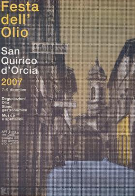 Festa dell'Olio San Quirico D'Orcia 2007 - Degustazioni Olio - Stand Gastronomico