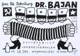 from Skt. Petersburg - Dr. Bajan - 1 DJ San Remo - Sovjetabilly + Verbrecherpolka - Wagenmeister