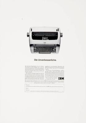 Die Unverbesserliche.