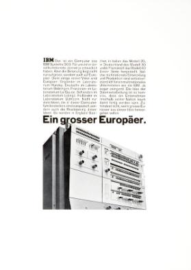 Ein grosser Europäer.