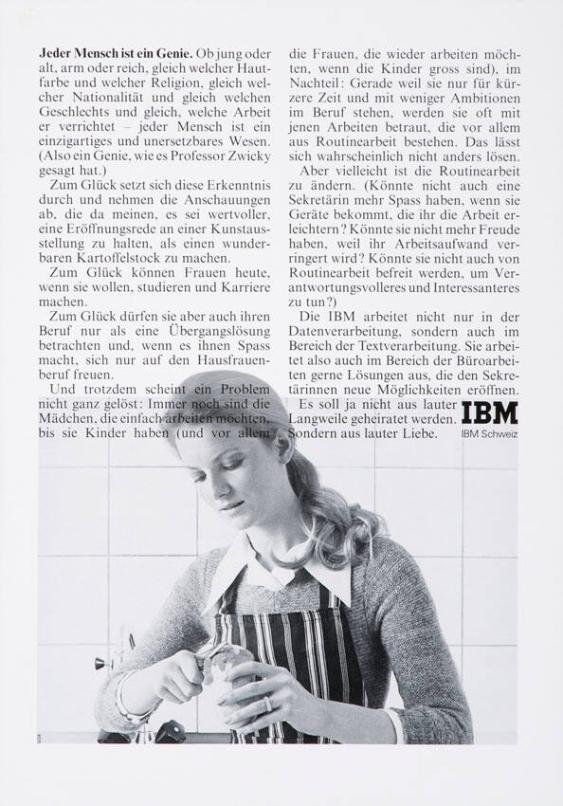 Jeder Mensch ist ein Genie.