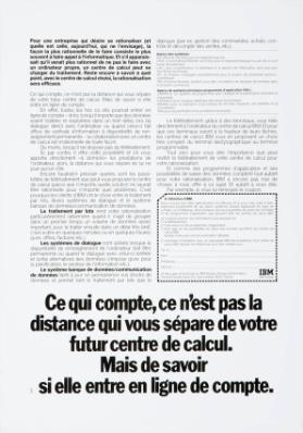 Ce qui compte, ce n'est pas la distance qui vous sépare de votre futur centre de calcul. Mais de savoir si elle entre en ligne de compte.
