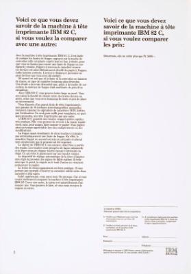 Voici ce que vous devez savoir de la machine à tête imprimante IBM 82 C si vous voulez la comparer avec une autre: - Voici ce que vous devez savoir de la machine à tête imprimante IBM 82 C si vous voulez comparer les prix:
