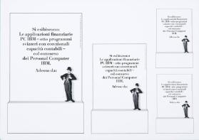 Si esibiscono: Le applicazioni finanziarie PC IBM - otto programmi svizzeri con eccezionali capacità contabili - col concorso dei Personal Computer IBM. Adesso da: