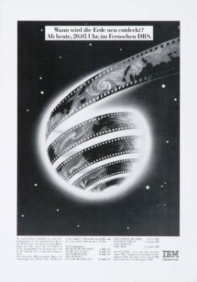 Wann wird die Erde neu entdeckt? Ab heute, 20.05 Uhr, im Fernsehen DRS.