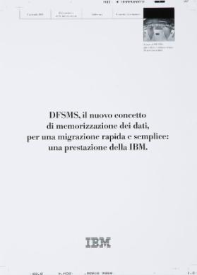 DFSMS, il nuovo concetto di memorizzazione dei dati, per una migrazione rapida e semplice: una prestazione della IBM.