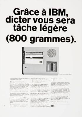 Grâce à IBM, dicter vous sera tâche légère (800 grammes).