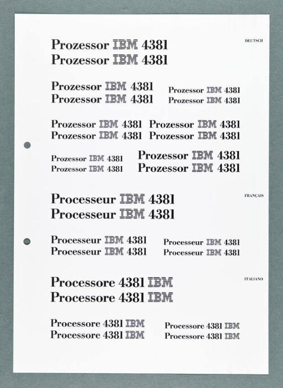 Prozessor IBM 4381