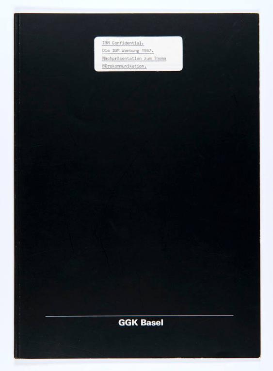 IBM Confidental. Die IBM Werbung 1987.