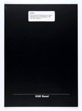 Think. Eine Vorvor-Präsentation einer internationalen Kampagne für die IBM Schweiz.