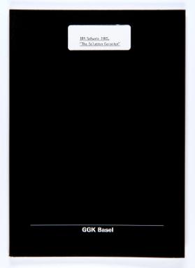 IBM Schweiz 1990. "The Solution Campaign"