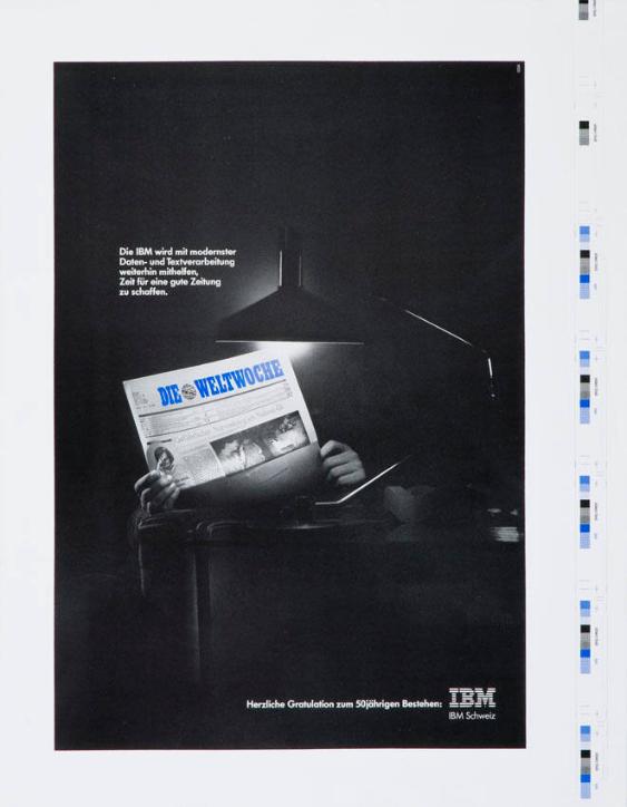 Herzliche Gratulation zum 50jährigen Bestehen: IBM