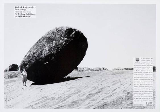 Wo finde ich jemanden, der mir zeigt, wie man den Stein für Desktop Publishing ins Rollen bringt?