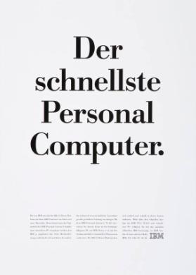 Der schnellste Personal Computer.