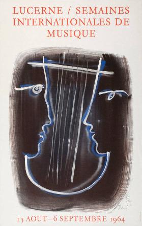 Lucerne / Semaines Internationales de Musique 1964