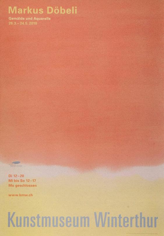 Markus Döbeli - Gemälde und Aquarelle - Kunstmuseum Winterthur