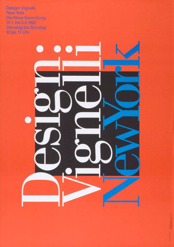 Design: Vignelli New York