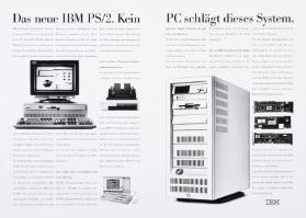 486 plus Micro Channel plus XGA plus SCSI plus LAN: Das neue IBM PS/2. Kein PC schlägt dieses System.