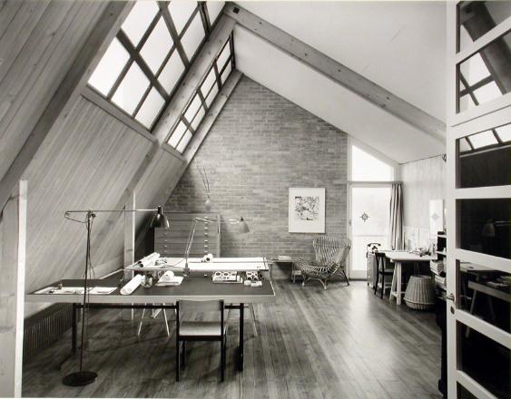 Architekt  Ernst Giesel + Familie, Atelier